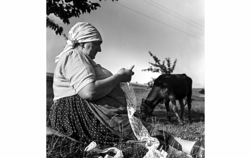 fot. Krystyna Łyczywek, Istebna 1964r.