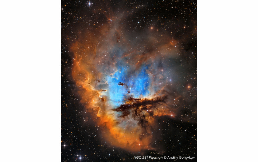 Andriy Borovkov - III miejsce w kategorii Stars and Nebulae, zdjęcie przedstawia Mgławicę Pacmana (NGC 281)