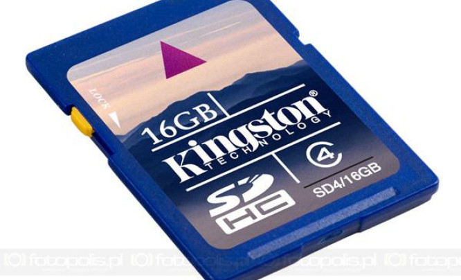  Nowa karta SDHC 16 GB od Kingston Technology