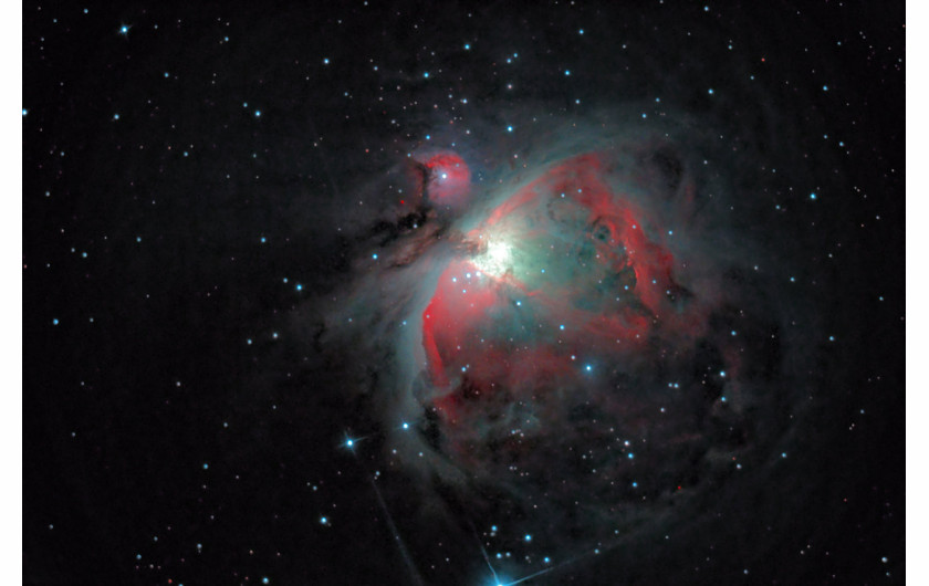 Sebastien Grech - V miejsce w kategorii Young Competition - zdjęcie przedstawia gazową mgławicę Oriona
