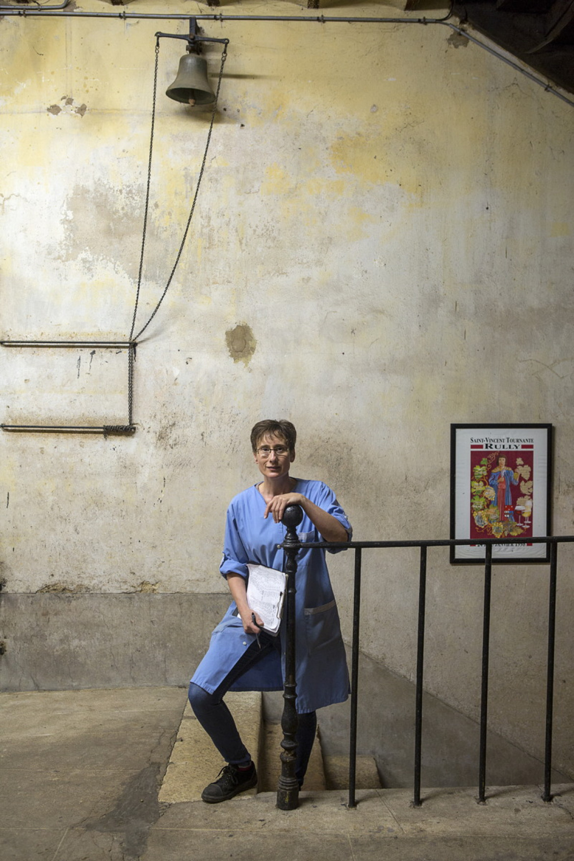 fot. Thierry Gaudillere, "Worker at Maison Champy", 1. miejsce w kategorii Errazuriz Wine Photographer of the Year - People