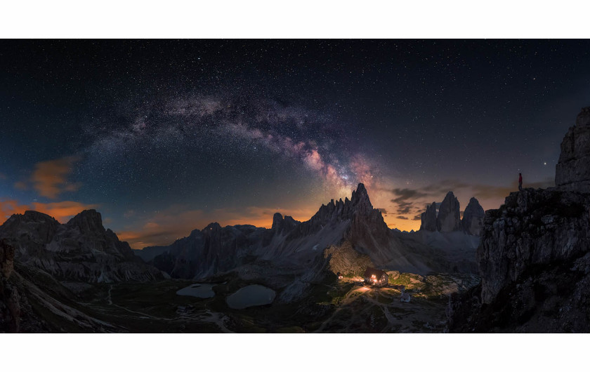 fot. Carlos F. Turienzo, Guardian of   Tre Cime / Insight Investment Astronomy Photographer of the Year 2018