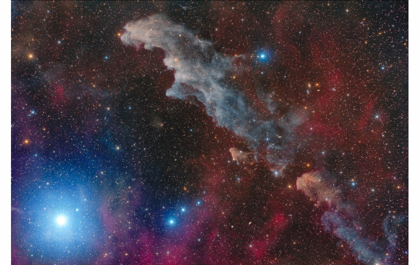 fot. Mario Cogo, Rigel and the Witch Head Nebula / Insight Investment Astronomy Photographer of the Year 2018