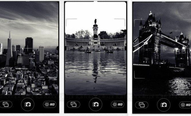 Camera Noir - czerń i biel z iPhone'a