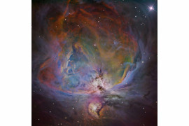 fot. Bernand Miller, "The Orion Nebula in 6-filter Narrowband" / Insight Investment Astronomy Photographer of the Year 2018