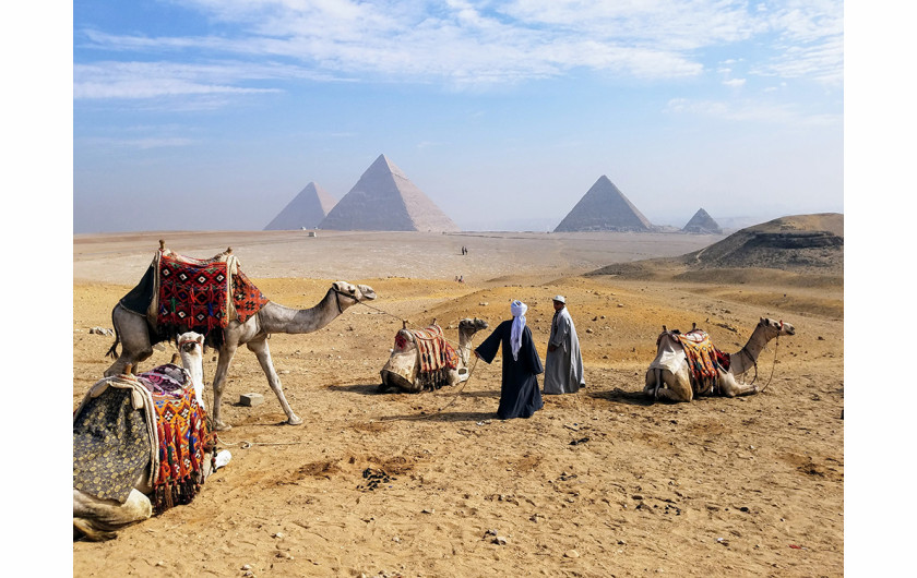 fot. Luis Figueroa, Giza Pyramids, 1. miejsce w kategorii Travel & Adventure / Mobile Photography Awards 2018