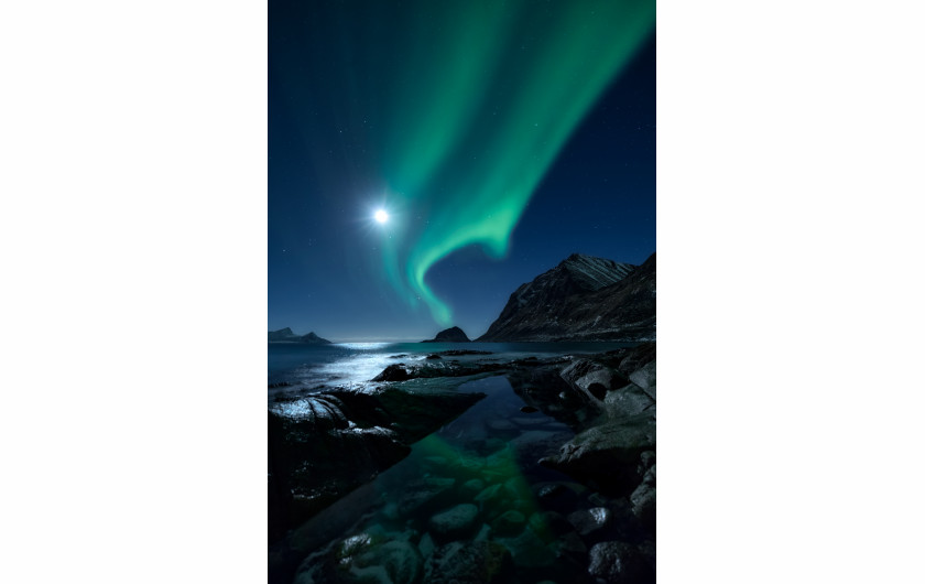 fot. Mikkel Beiter, Aurorascape, 3. miejsce w kategorii Aurorae / Insight Astronomy Photographer of the Year 2018
