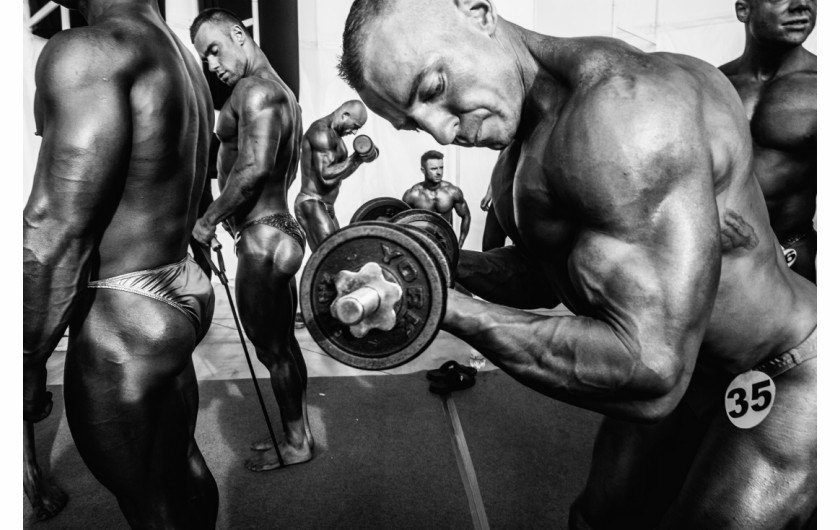 fot. Marek Lapis, z cyklu Bodybuilding, 3. miejsce w kategorii People / Series