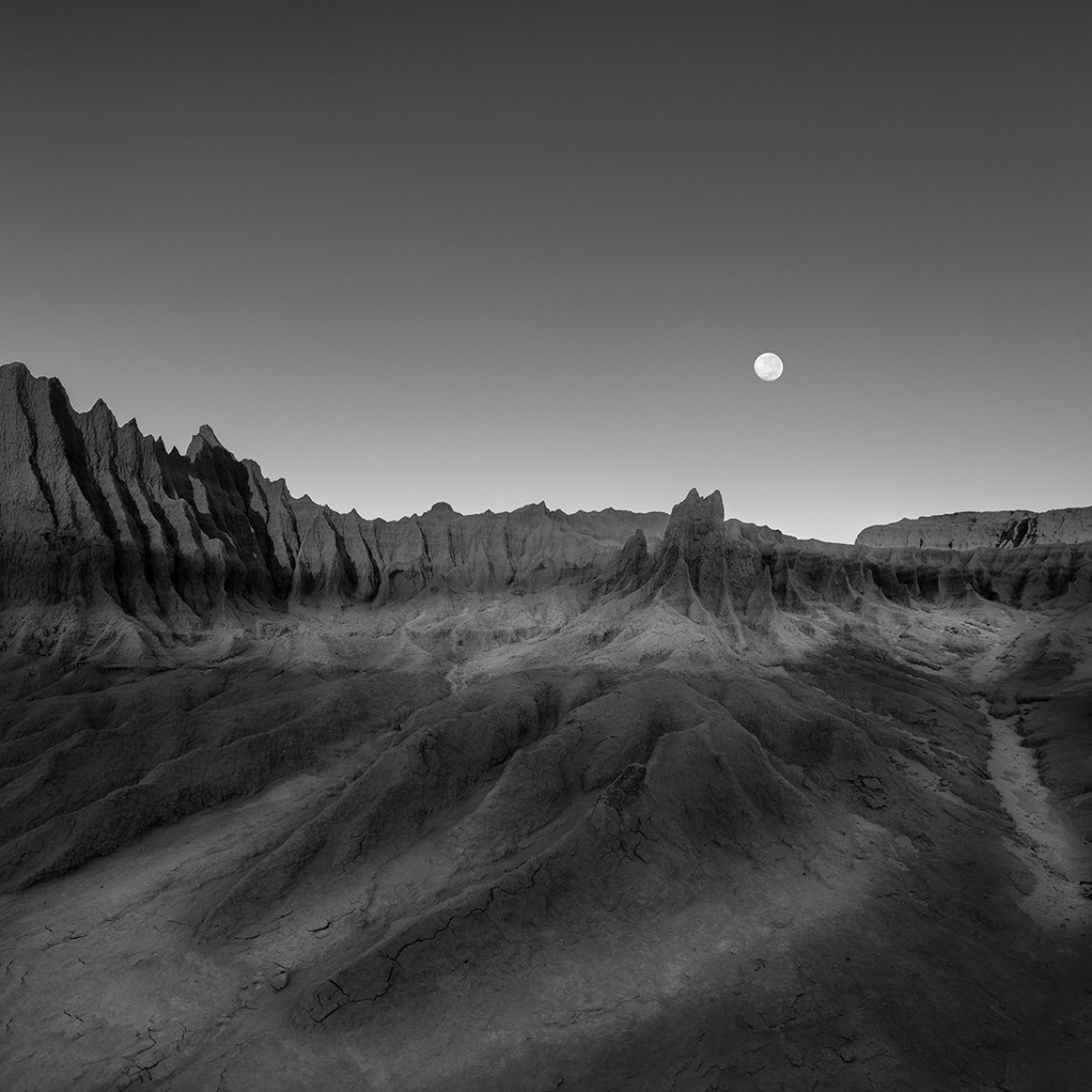 fot. Federico Rekowski, "Moon at Mungo", 3. miejsce w kategorii Landscapes