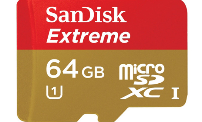  SanDisk Extreme microSDHC, microSDXC 64GB