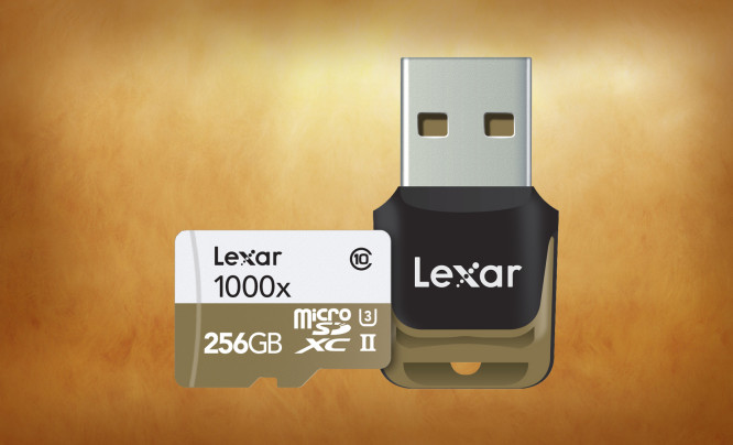  Lexar Professional microSD x1000 UHS-II U3 - pojemny maluch