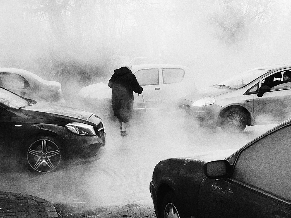 fot. Michał Krzyszkowski, nominacja w kat. Street, "Priority on the Road"