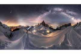 fot. Nicolai Brugger, "Road to Glory" / Insight Investment Astronomy Photographer of the Year 2019