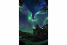 fot. Alexander Stepanenko, "Aurora is a Bird" / Insight Investment Astronomy Photographer of the Year 2019