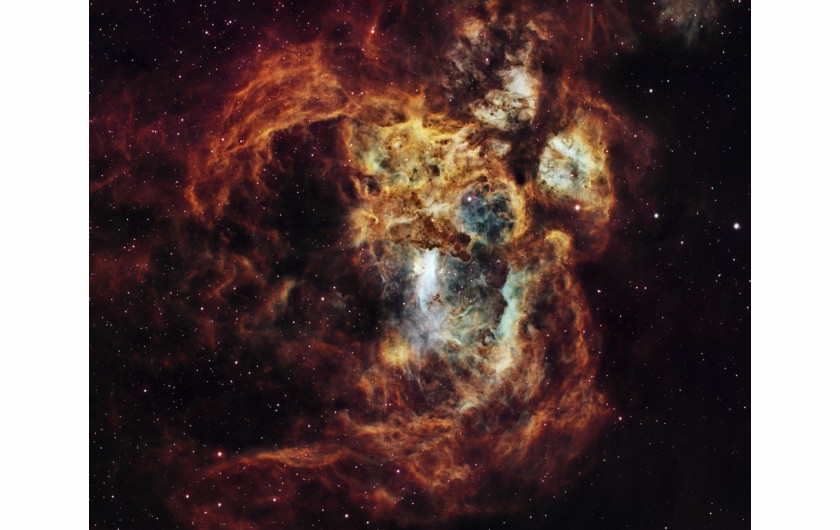 fot. Suavi Liponski, Fiery Lobster Nebula / Insight Investment Astronomy Photographer of the Year 2019