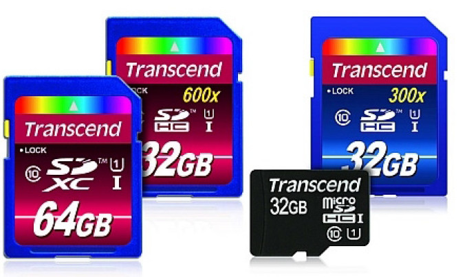 Transcend UHS-I - szybkie karty SDHC i SDXC