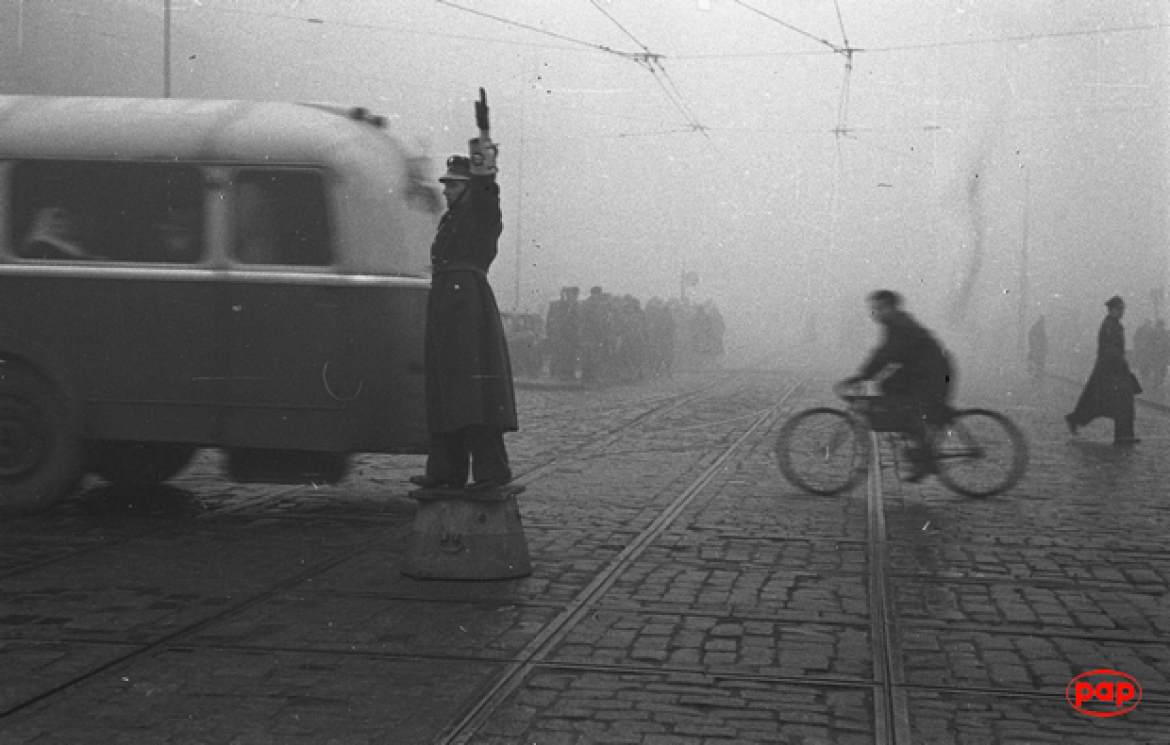 Warszawa, 15 listopada 1948, fot. PAP