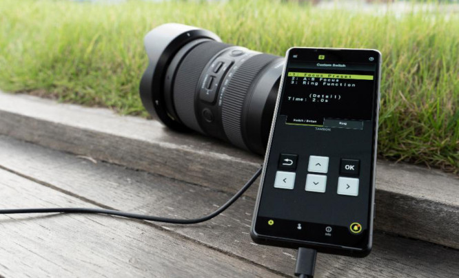 Aplikacja Tamron Lens Utility Mobile już dostępna. Pozwoli na personalizację obiektywu w terenie