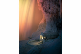 fot. Adam Klekotka, "Icy Niagara Falls Looks Like A Different Planet", Nagroda Bronze w profesjonalnej kategorii Nature