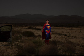 Superman fot. Ken Hermann
