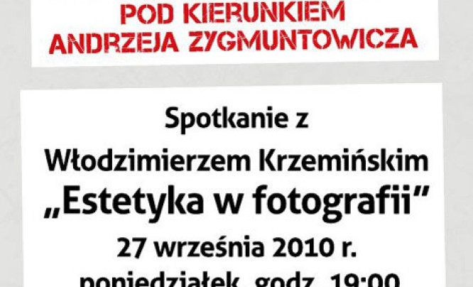 Spotkanie "Estetyka w fotografii"