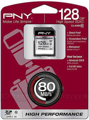 PNY High Performance SDHC/SDXC