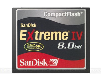 SanDisk Extreme IV CompactFlash - 2 razy szybciej w tropikach
