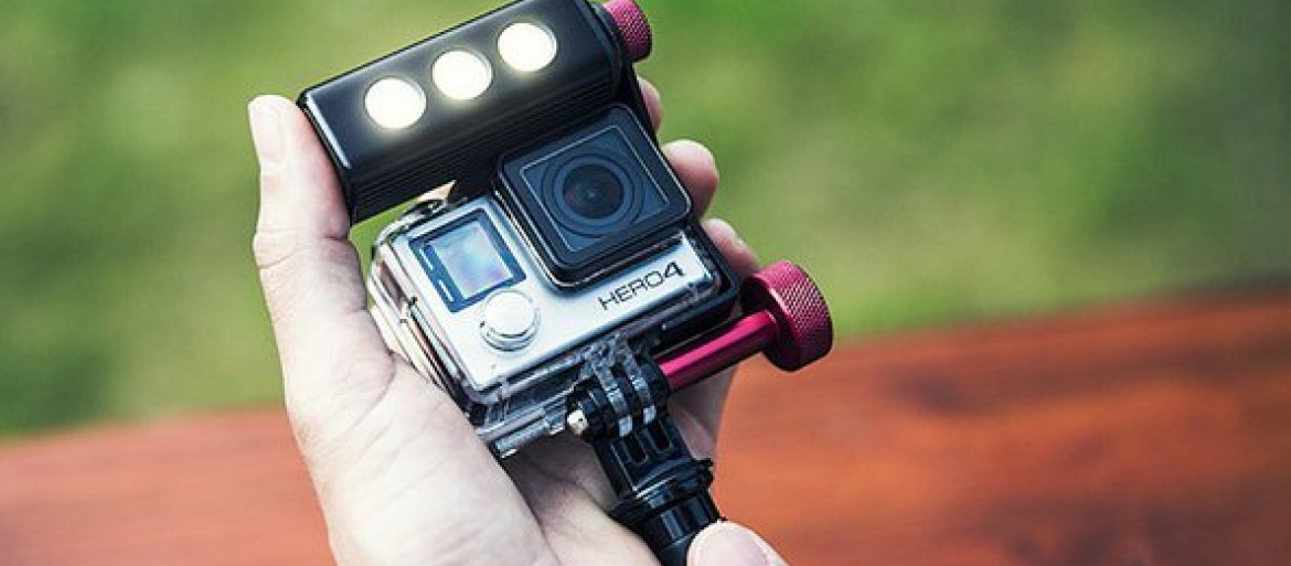 Manfrotto Off road ThrilLED - kompaktowa lampa do kamer GoPro