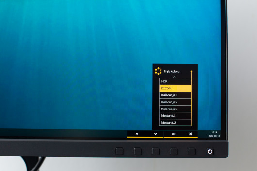 Menu monitora BenQ SW270C