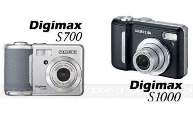  Samsung Digimax S700 i S1000 - następcy