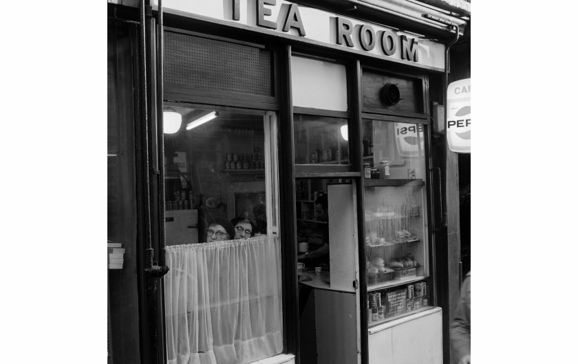 Clive Boursnell, Tea Room, ul. Wellington, Covent Garden (1972)