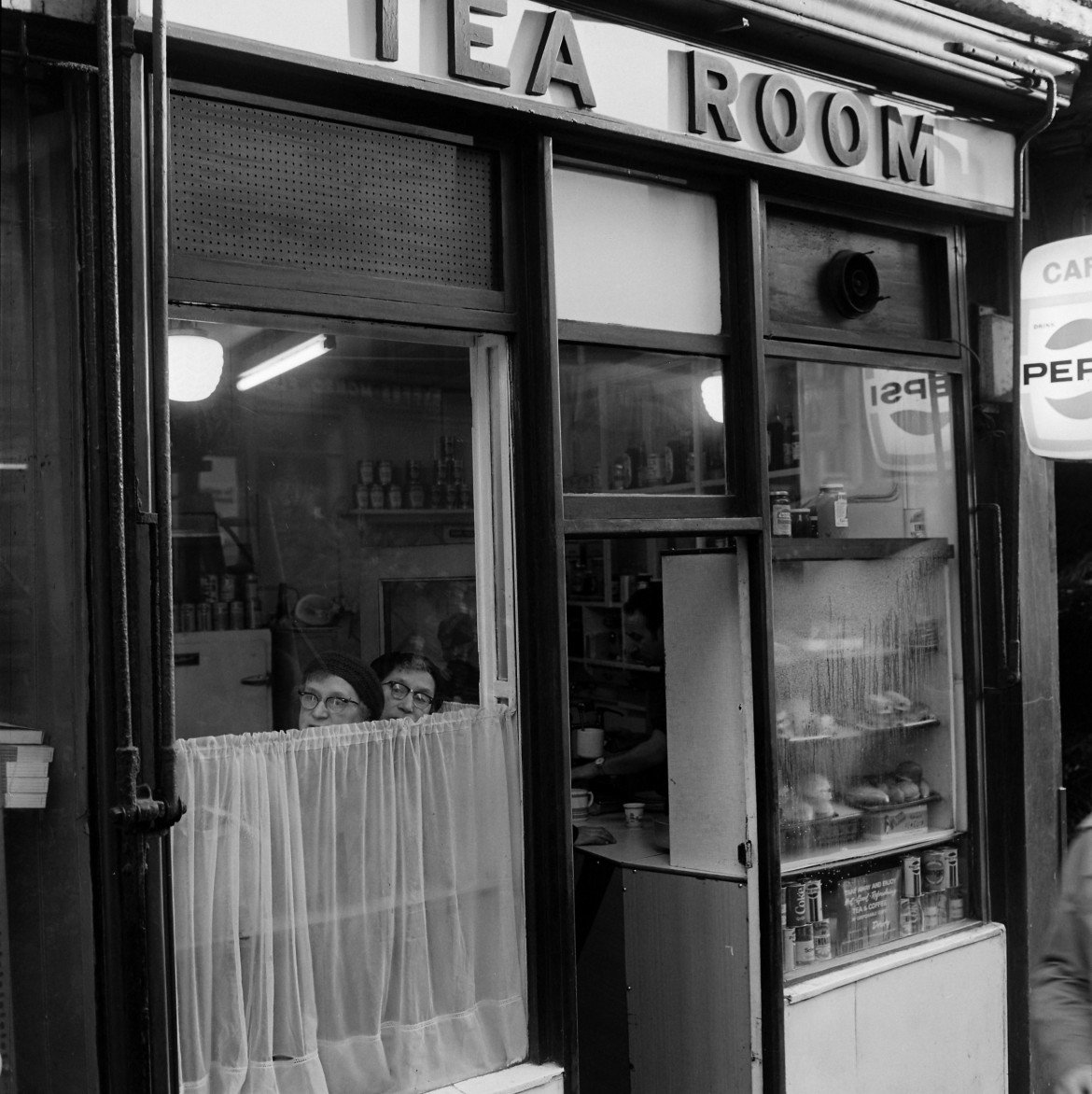 Clive Boursnell, Tea Room, ul. Wellington, Covent Garden (1972)