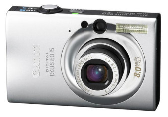 Canon Digital IXUS 80 IS - ładny kompakt