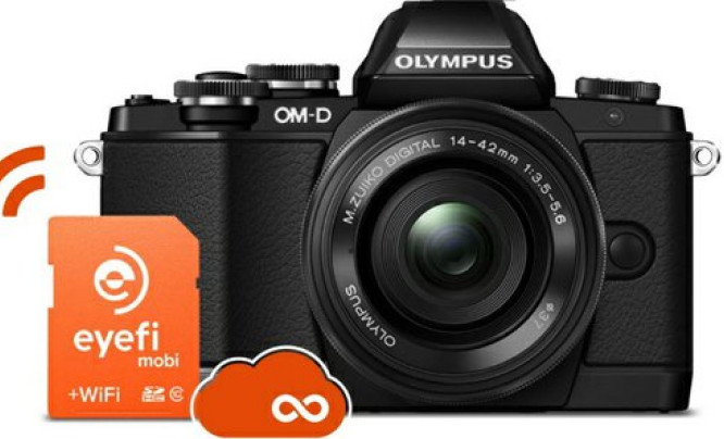 Olympus rozpoczyna współpracę z firmą EyeFi