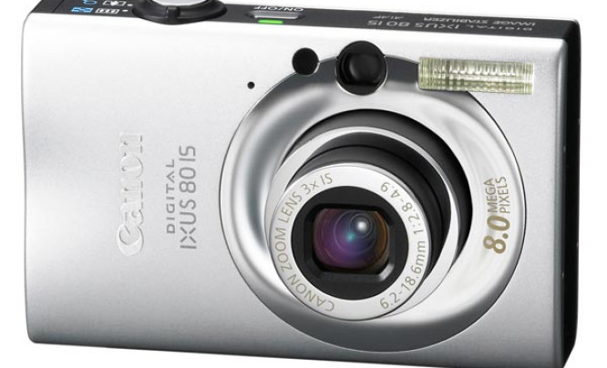 Canon Digital IXUS 80 IS - ładny kompakt