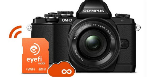 Olympus rozpoczyna współpracę z firmą EyeFi