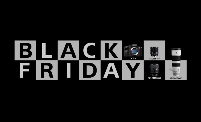Black Friday w Sony - obiektywy do 30% taniej i specjalne oferty na aparaty