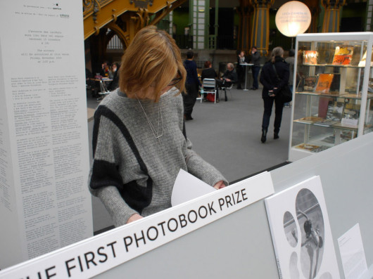 Prezentacja książek z konkursu Paris Photo Aperture Foundation Photobook Awards.