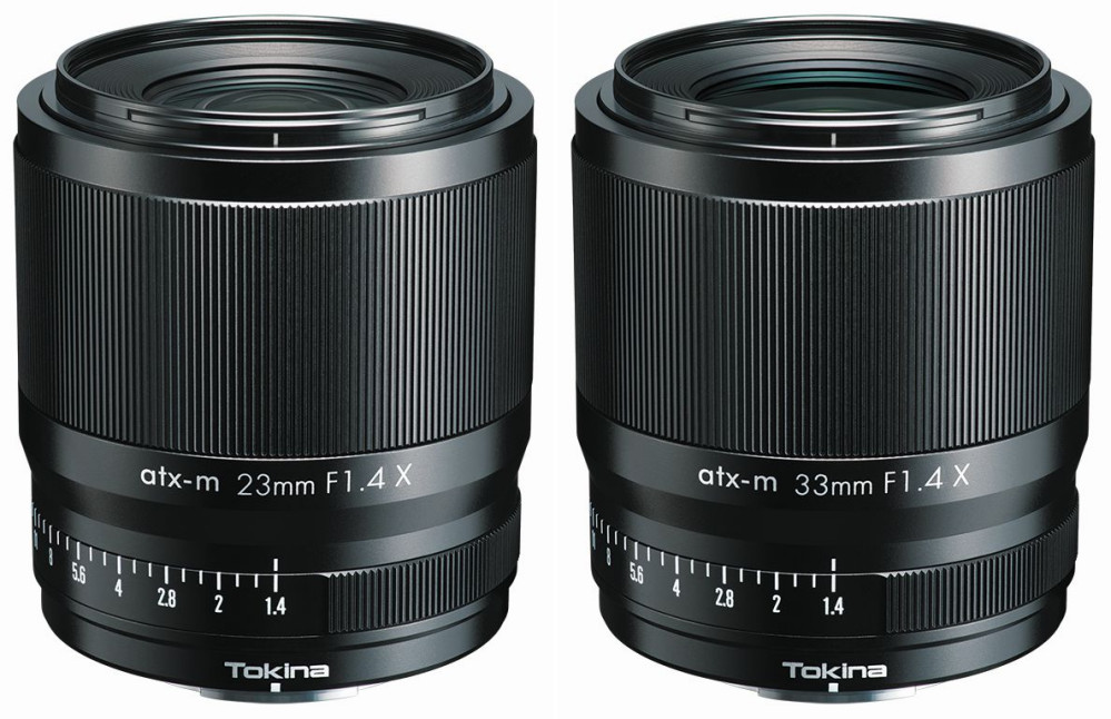 Tokina ATX-M 23 mm f/1.4 X i Tokina ATX-M 33 mm f/1.4 X - jasne obiektywy do Fujifilm x