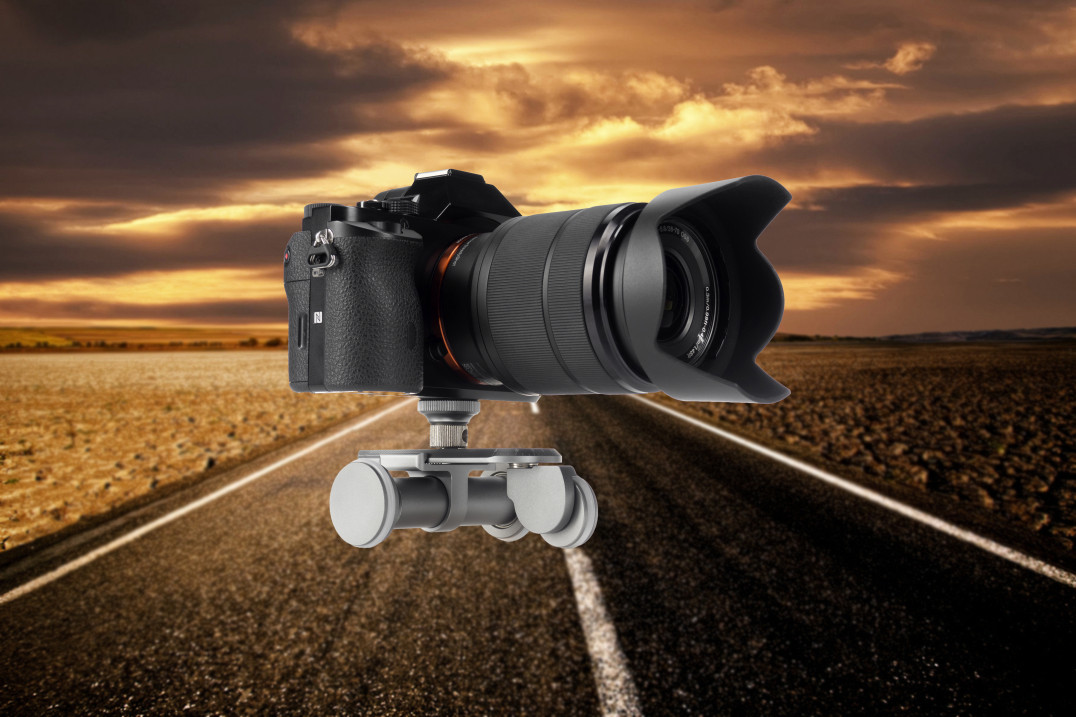 Kingjoy PPL-06 to kompaktowy wózek video z wbudowanym napędem