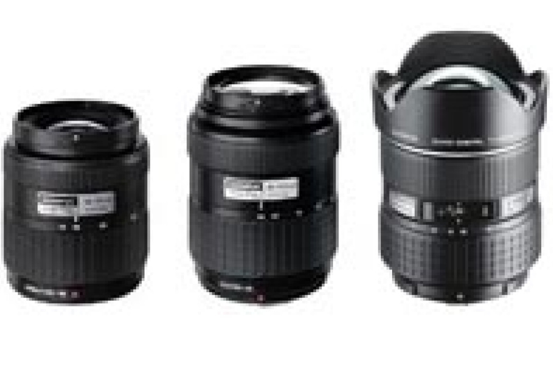 Zuiko Digital 7-14 mm, 14-45 mm i 40-150 mm