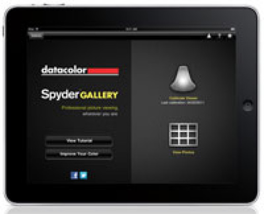 SpyderGallery - kalibracja iPada
