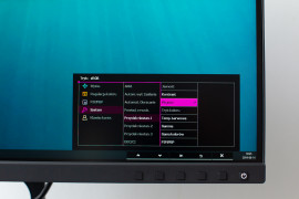 Menu monitora BenQ SW270C
