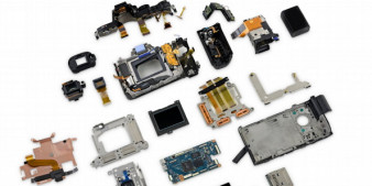 Sony A7R II rozebrany na części pierwsze