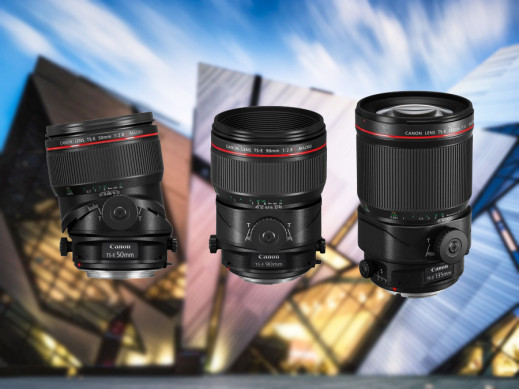 Stałoogniskowe trio Canona z tilt-shift i makro