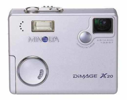 Minolta DiMAGE X20 - mniejszy i tańszy