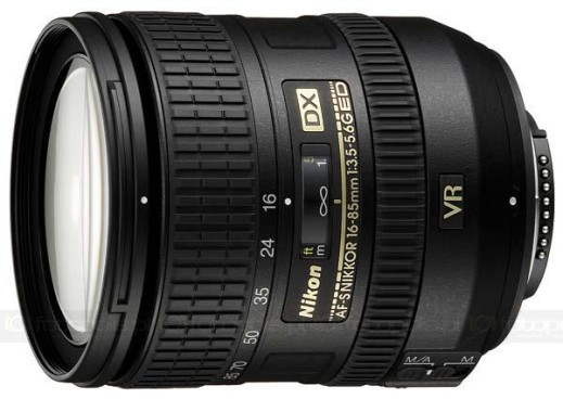 Nikkor 16-85mm f/3.5-5.6G ED VR - zoom (ponad)standardowy