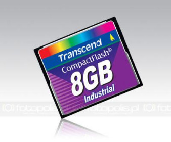 Transcend 8 GB Industrial CompactFlash - dla wytrzymałych