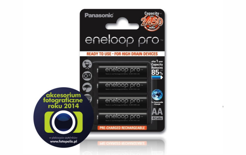 Akcesorium fotograficzne roku 2014: akumulatorki Panasonic Eneloop Pro