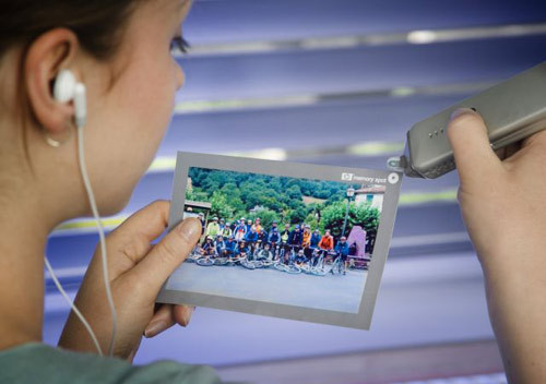 HP Memory Spot - odbitka dźwiękowa (i nie tylko)